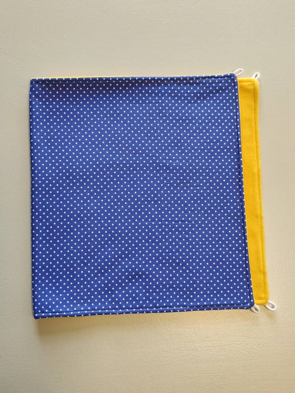 RS plateaudeken - Stippen blauw