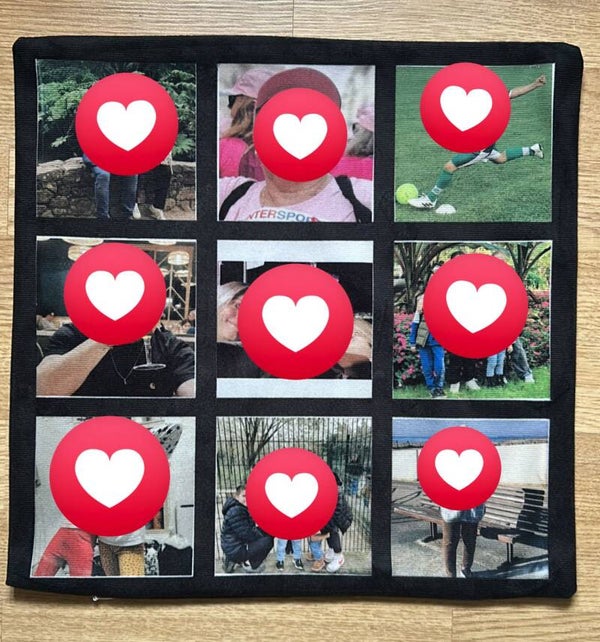 housse de coussin personnalisé