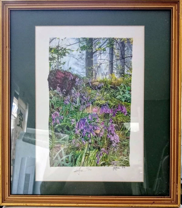 P.H. Moore – Signed Limited Edition Woodland Print (1996) Edition: 265 / 500  Dimensions: 17" x 15"