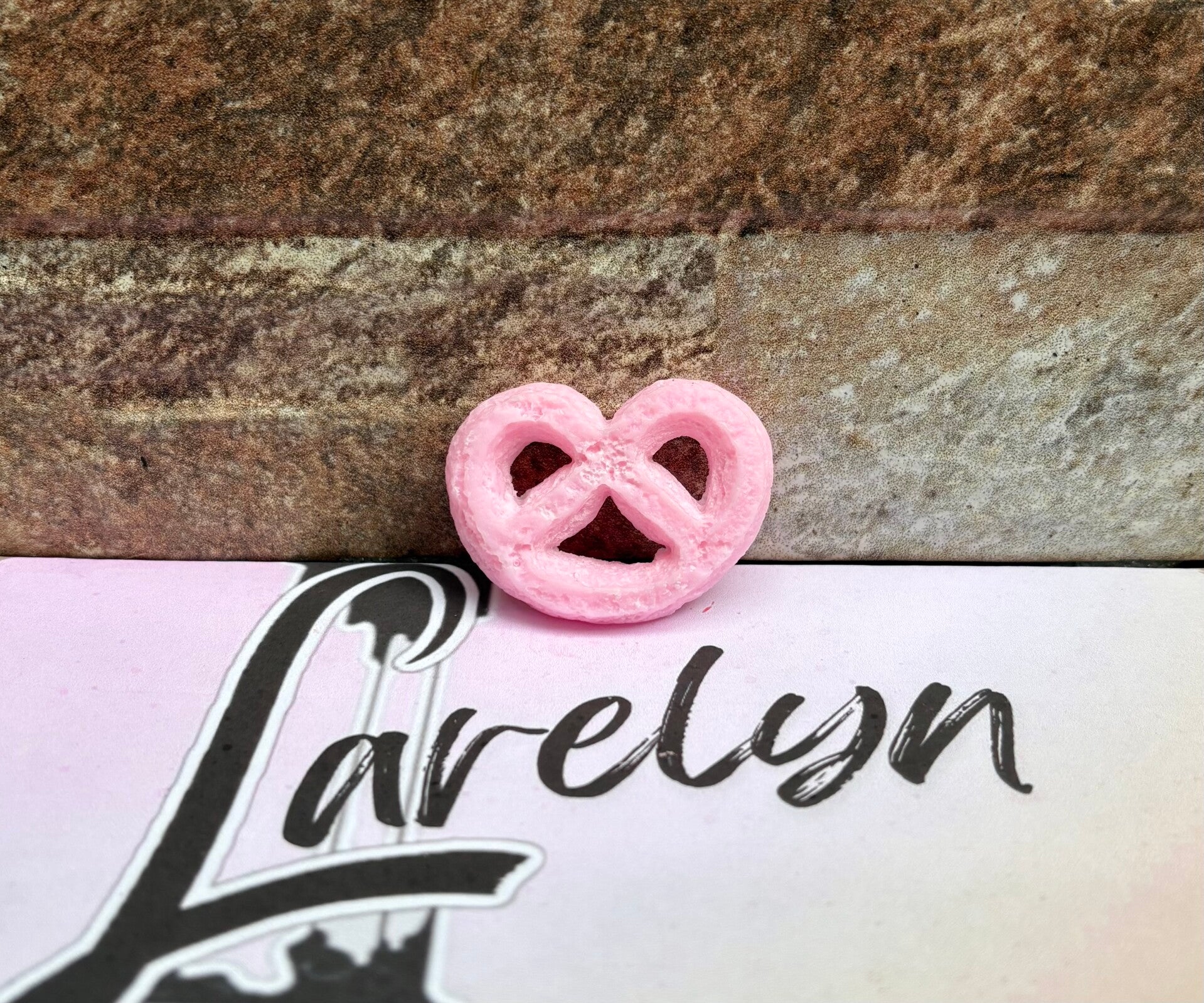 Vela aromática diseño Pretzel