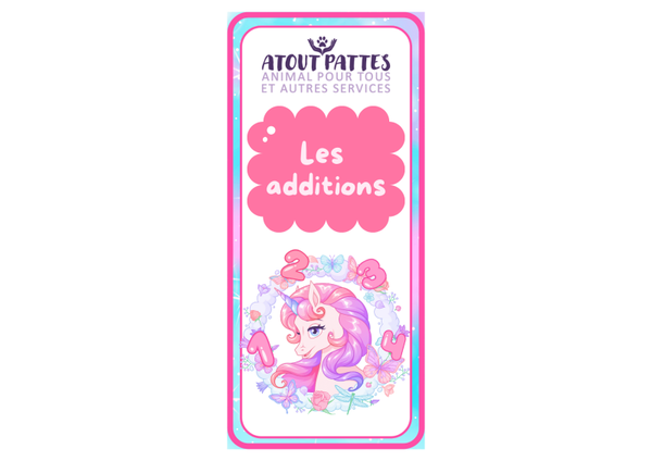 *PDF* Les additions, thème licorne