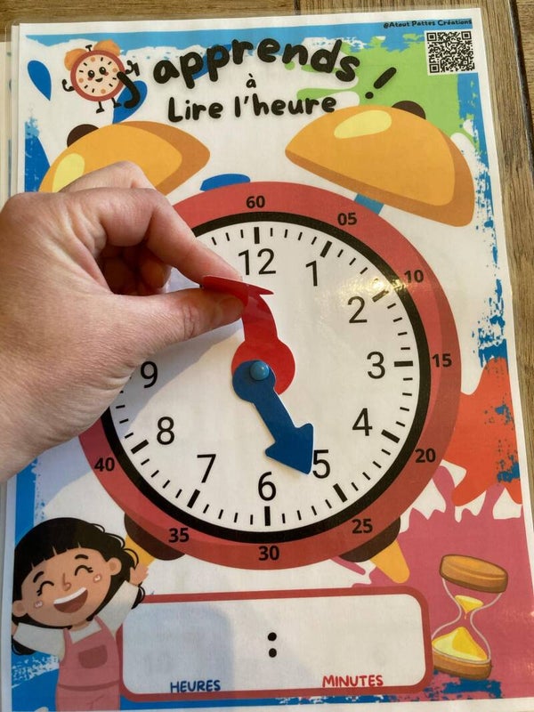 *PDF* Aide à l'apprentissage : Lire l'heure