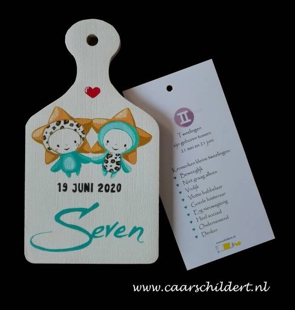 Sterrenbeeld plankje