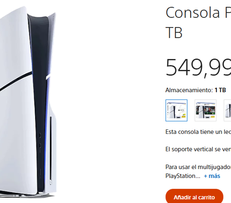 consola PlayStation 5 1TB nueva