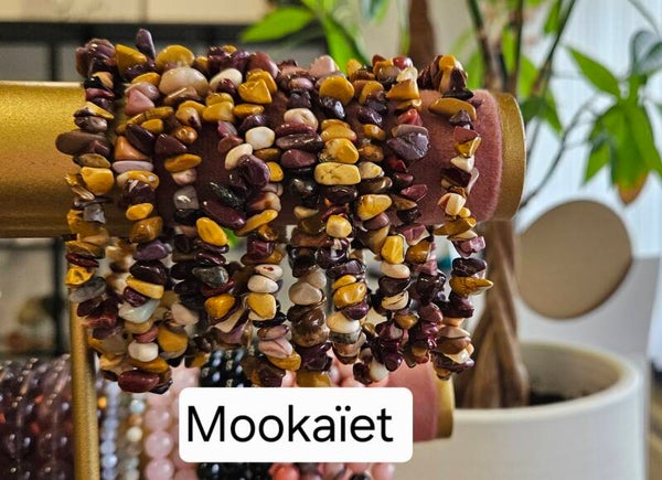 Mookaïet splitarmbanden