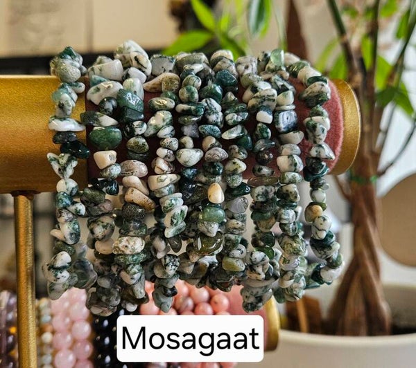 Mosagaat splitarmbanden
