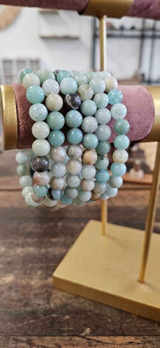 Caribisch calciet armband 8 mm