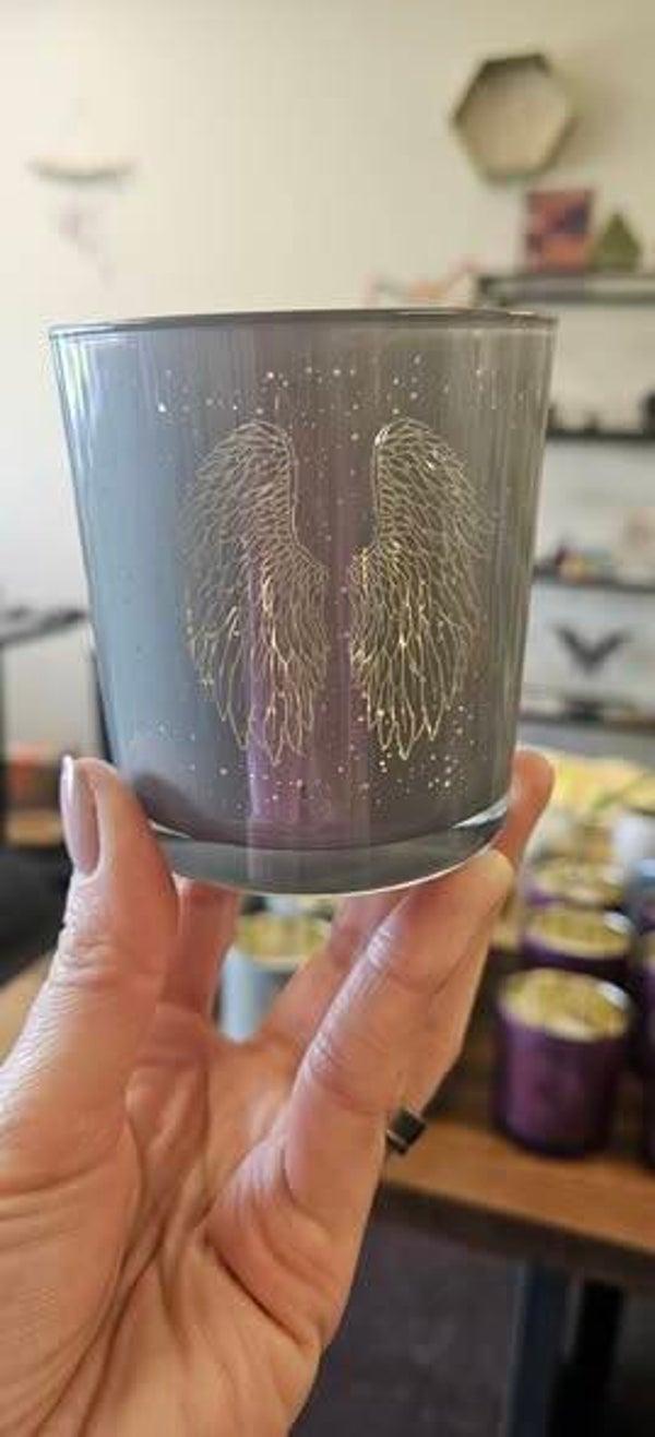 waxinelichthouders Engelenvleugels