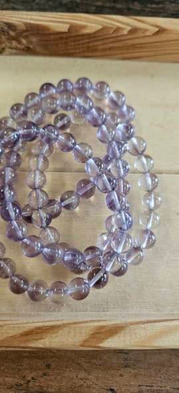 Amethist armband 8 mm