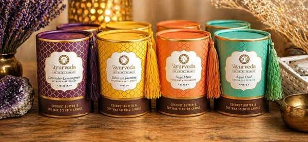 Ayurveda Geurkaarsen