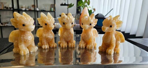 Gele Calciet Draak
