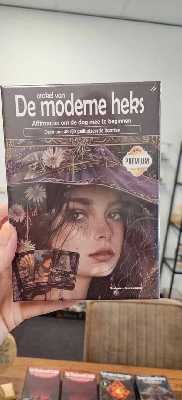 De moderne heks affirmatiekaarten