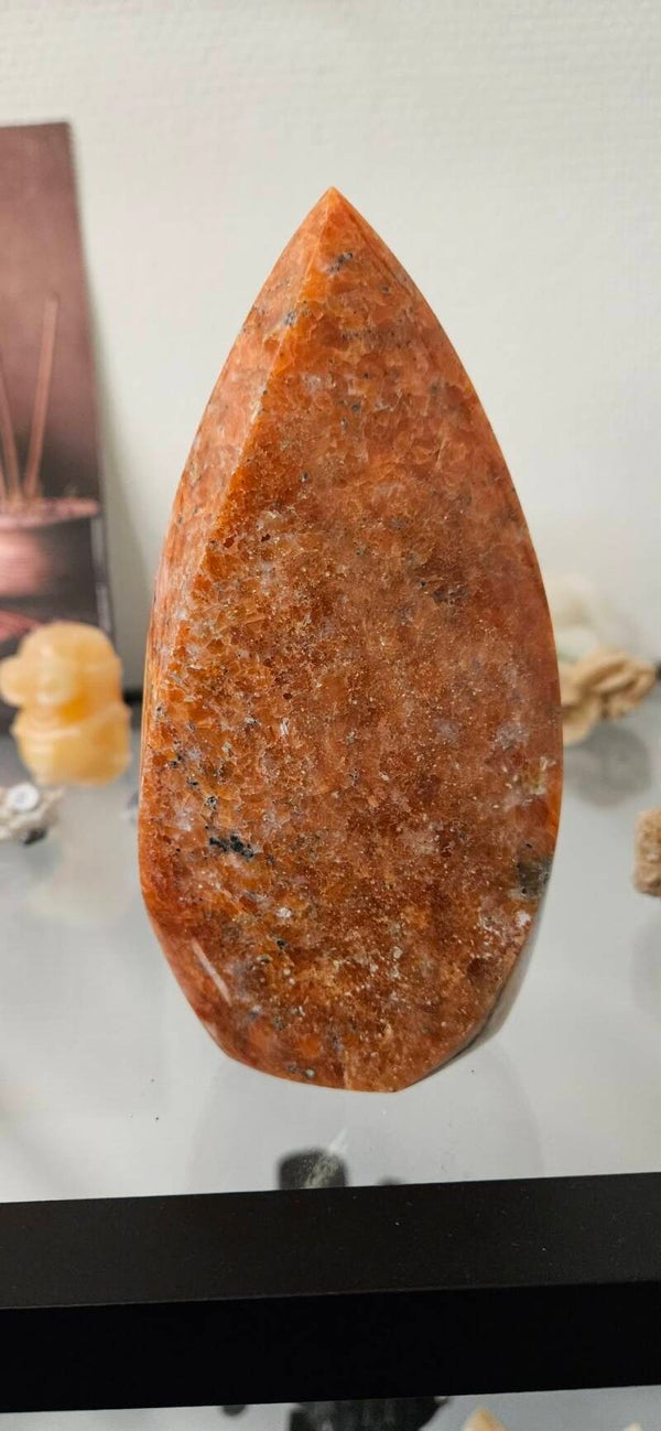 rode Calciet vlam