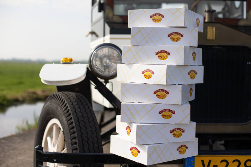 Fleur de lys ijswagen/ oldtimer ijstruck/ foodtruck