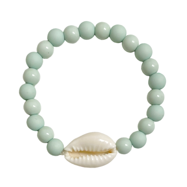 nieuw Meisjes armbandje Sea Shell Green