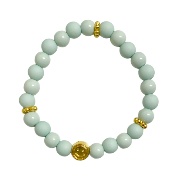 nieuw Meisjes armbandje Golden Smile