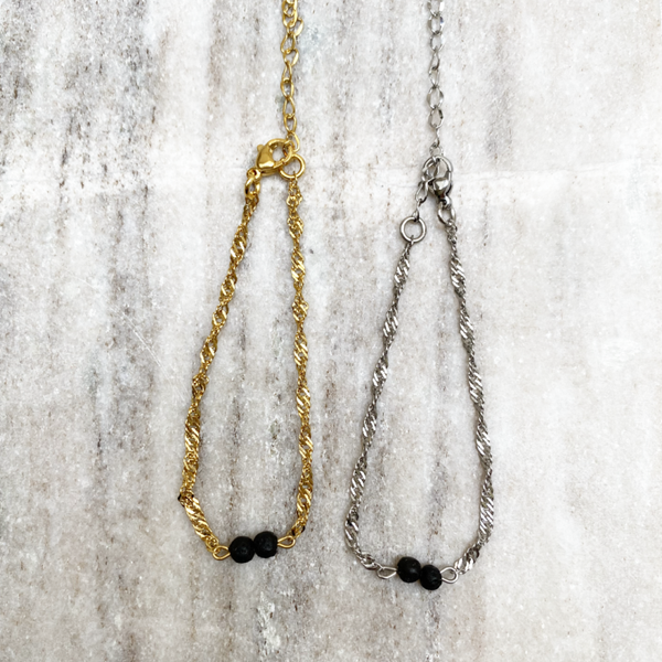 lava steen armband leila