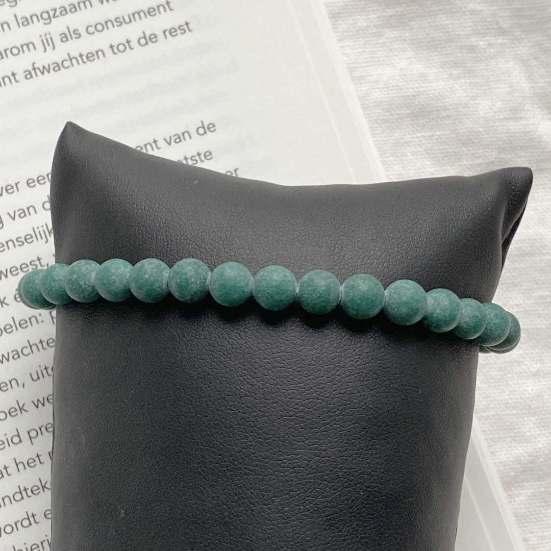 heren armband natuursteen