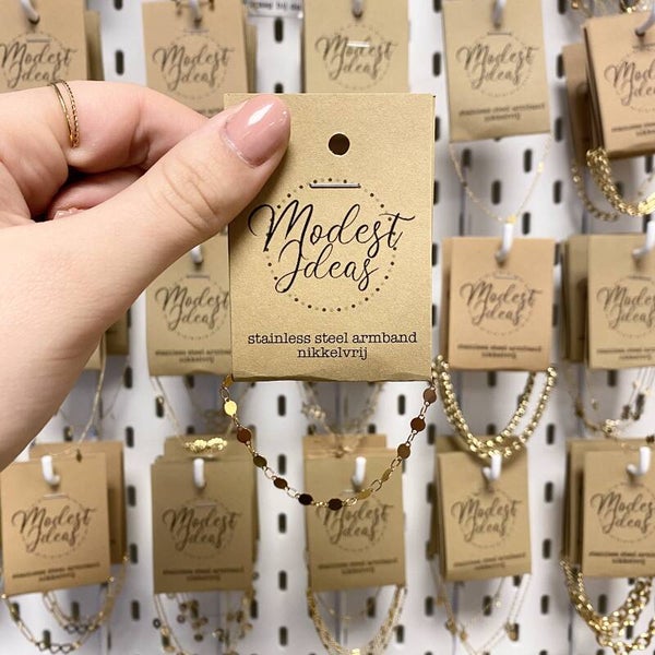 TO armband cirkels goud