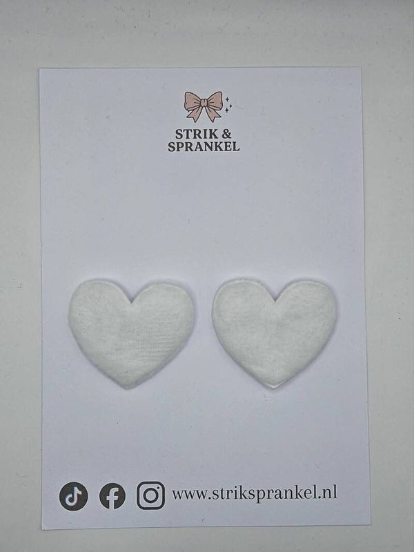 Antislipspeldje beige hartjes