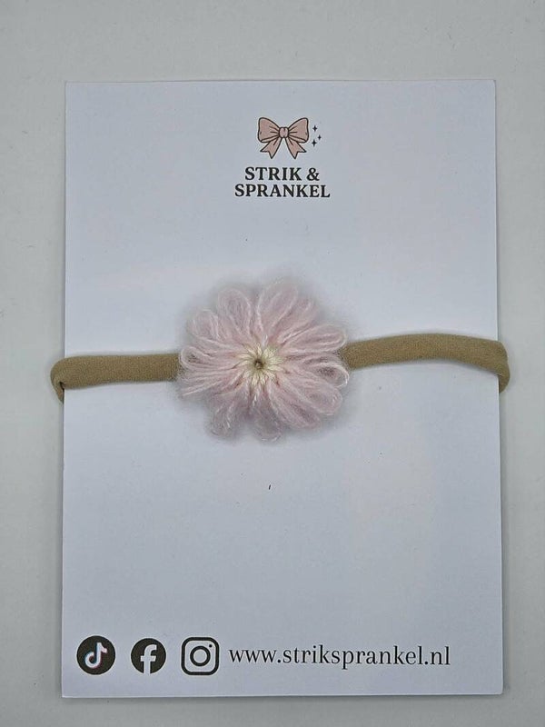 Baby haarbandje Blush Bloem