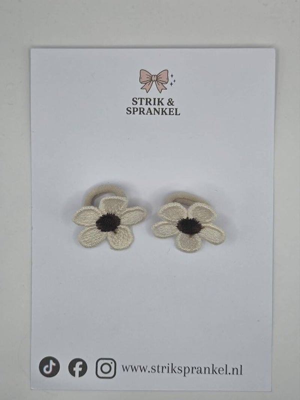 Haarelastiek Sparkle Flower