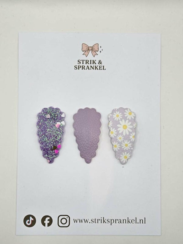 Haarspeldjes setje Violet dream