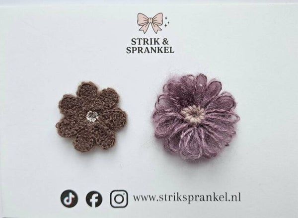 Antislip speldjes bloemetjes