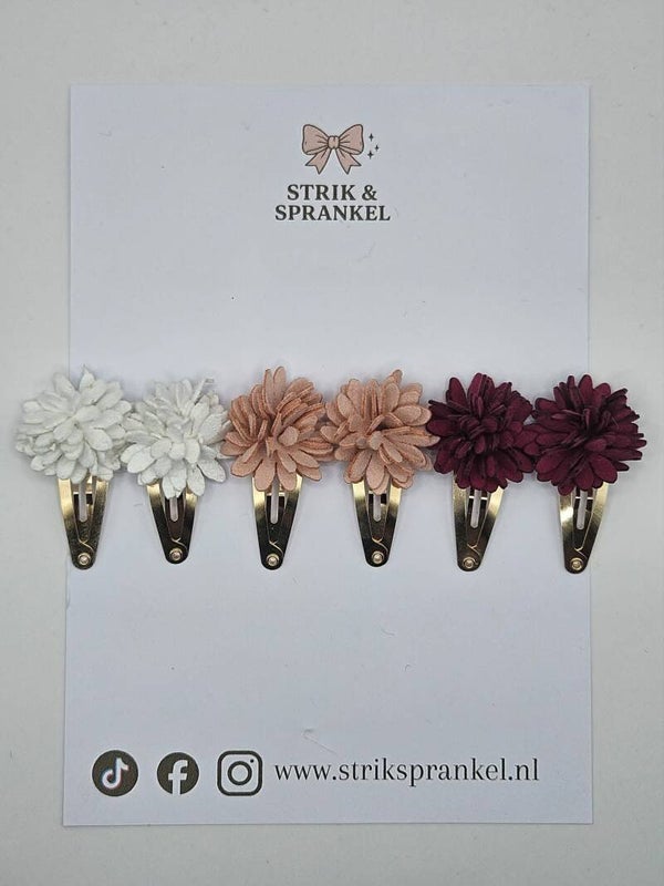 Haarspeldjes setje Bloom ponpon