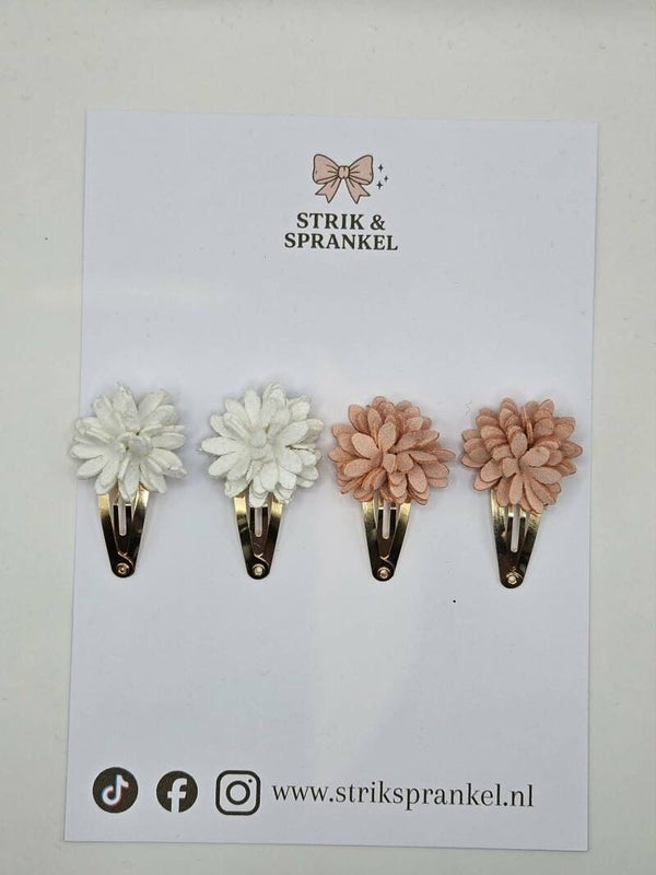 Haarspeldjes setje Bloomy Pink