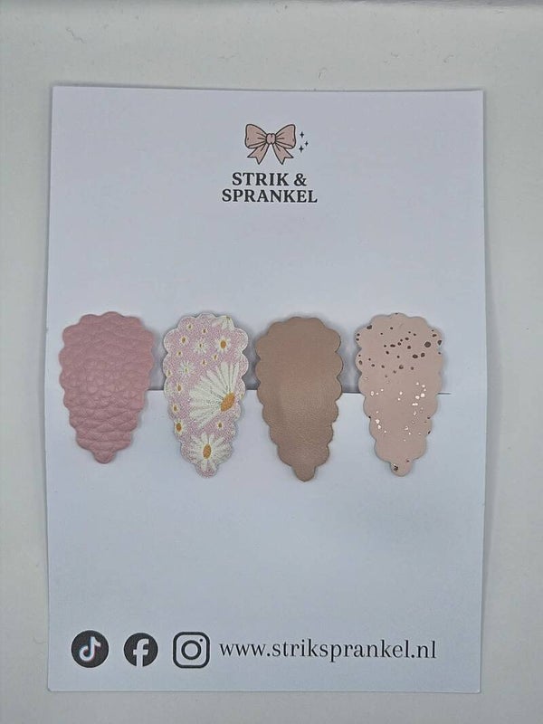 Haarspeldje setje Rosy Charm