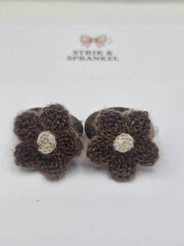 Haarelastiek teddy flower