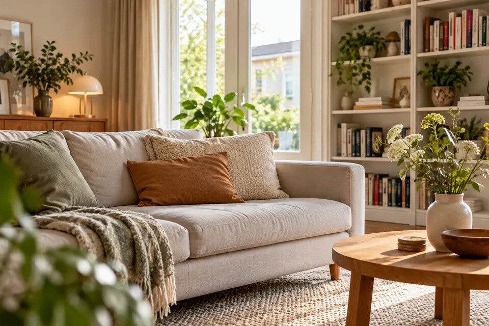 Een comfortabel ingerichte woonkamer