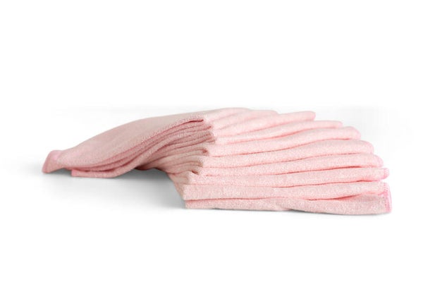 Roze microvezeldoeken - pak 10 stuks