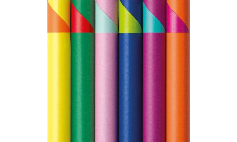 Rol kadopapier Unie 2-color 2mx70cm