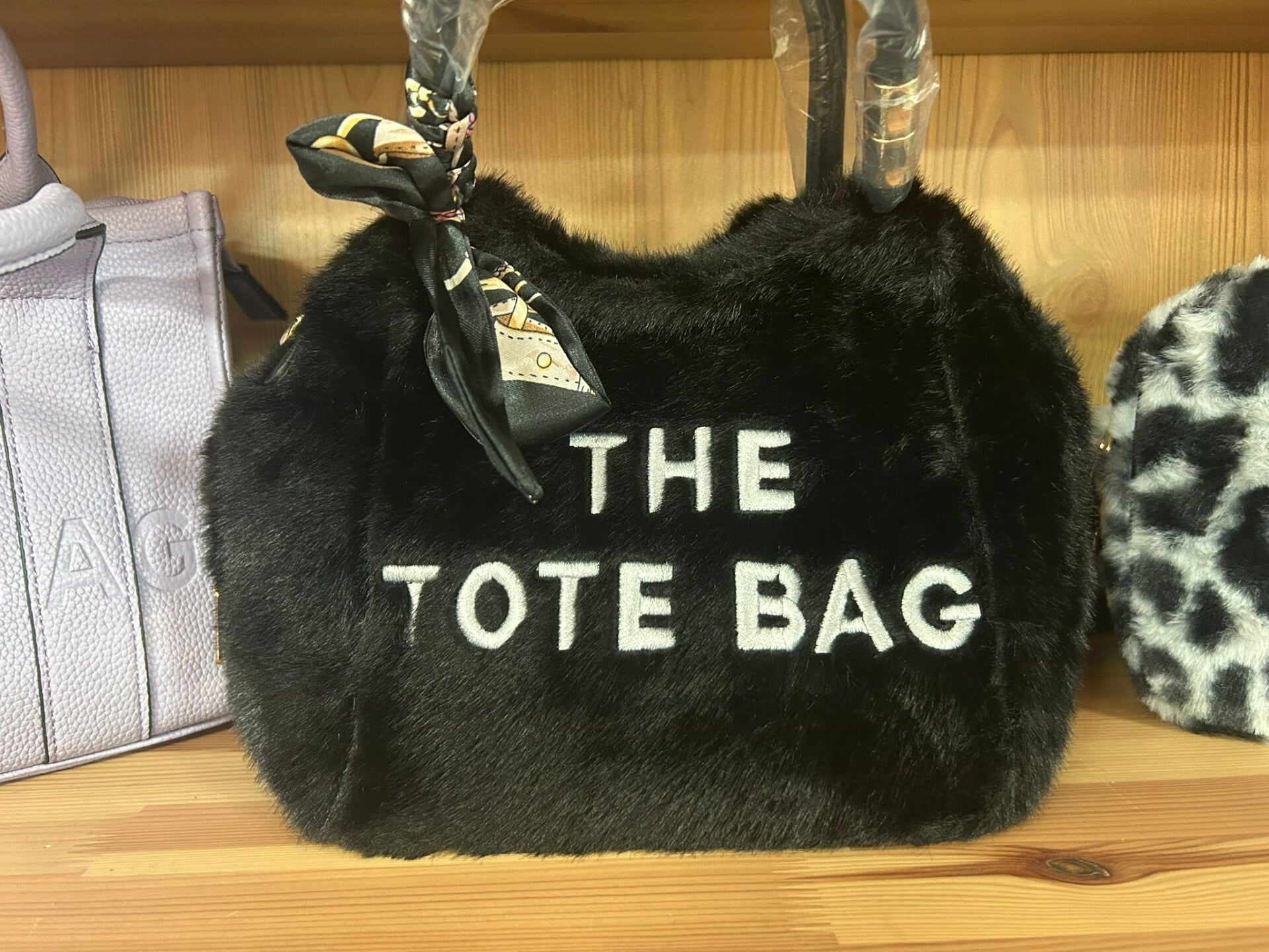 "Teddy" The Tote Bag handtas  (zwart)