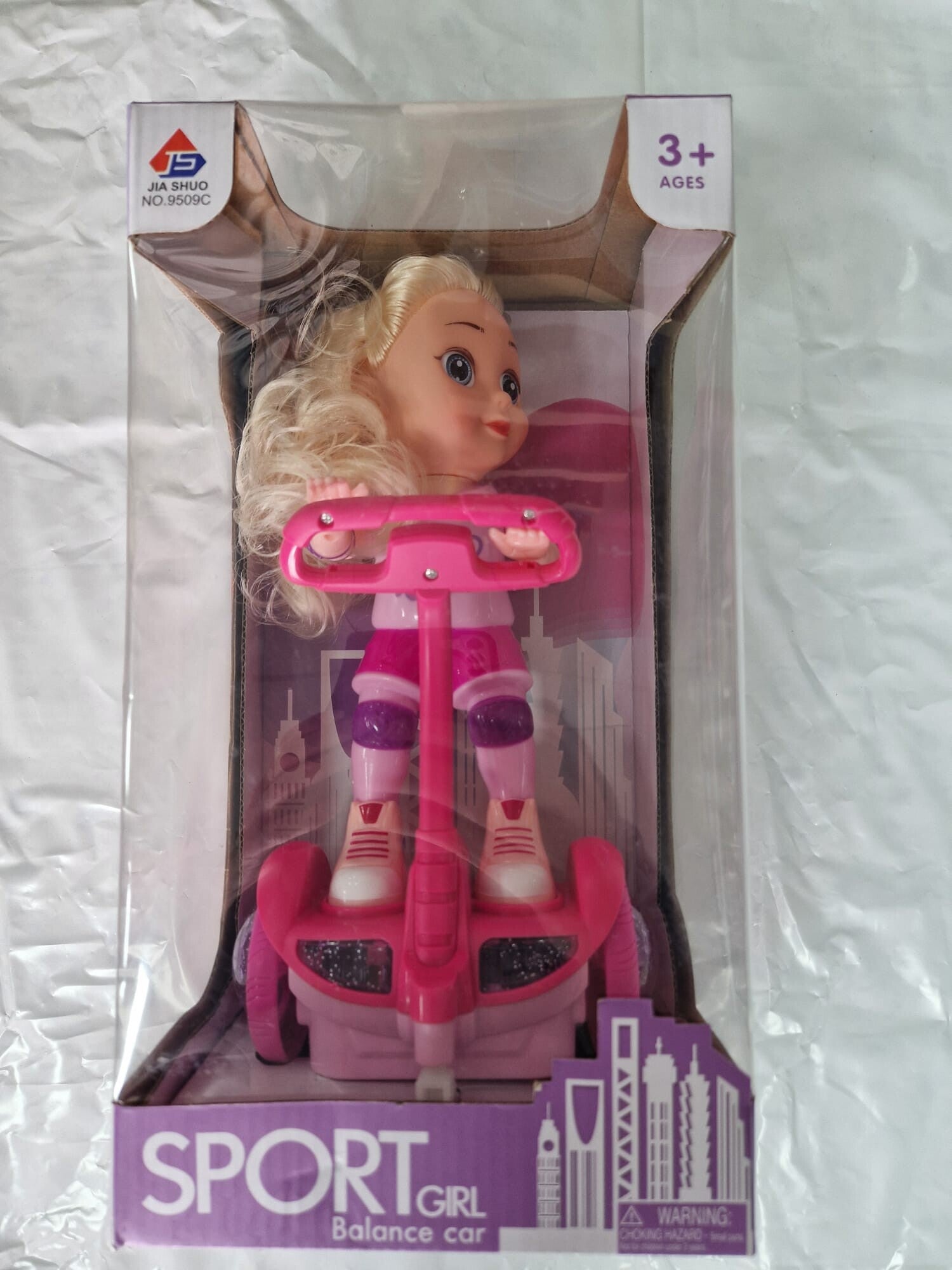 speelgoed fiets Girl met licht en geluid