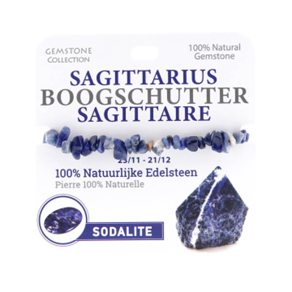 Gemstones collection 100% natuurlijke edelsteen Armband (sterrenbeelden)
