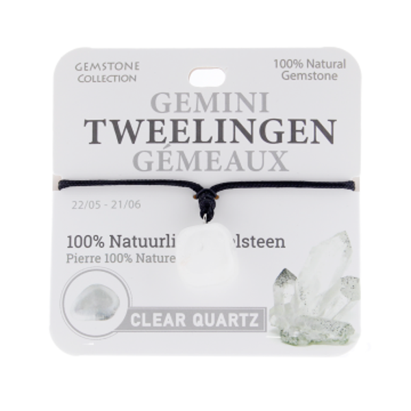 Gemstones collection 100% natuurlijke edelsteen Ketting (sterrenbeelden)