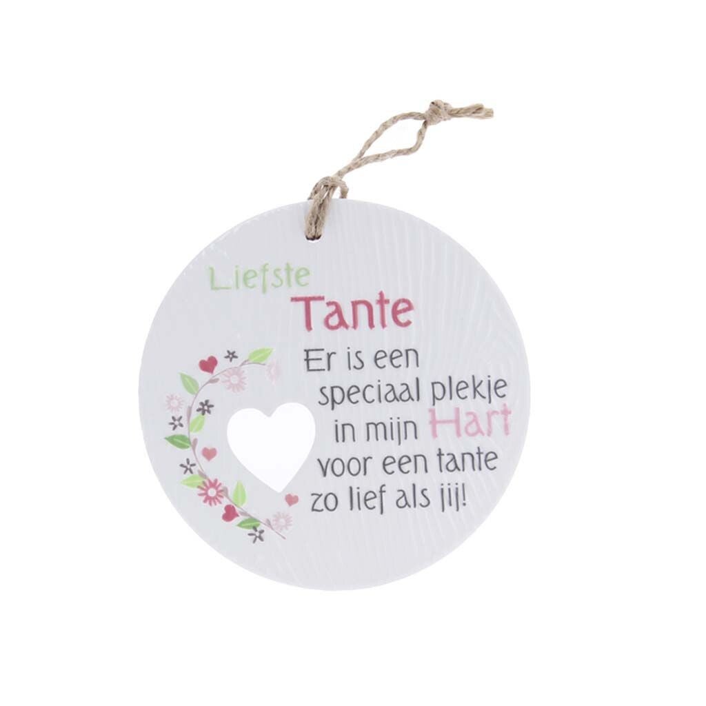 Piece of My Heart - PH09 - Keramieke hanger - Liefste Tante….
