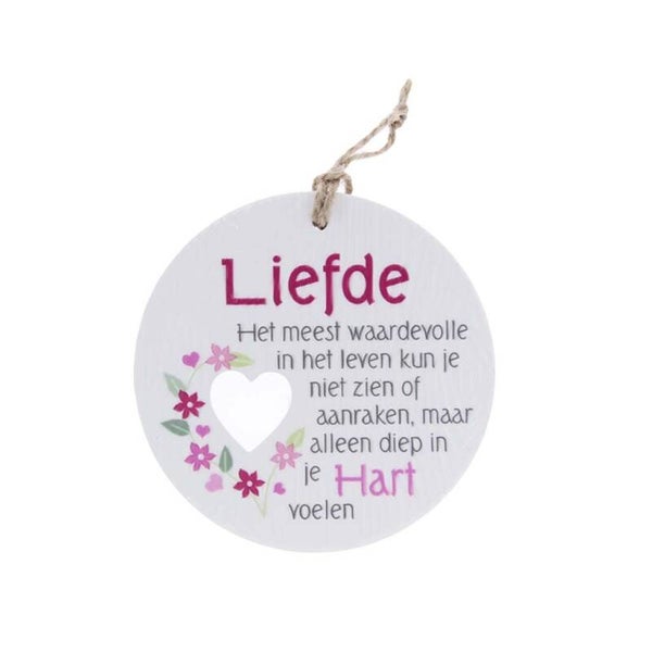 Piece of My Heart - PH12 - Keramieke hanger - Liefde