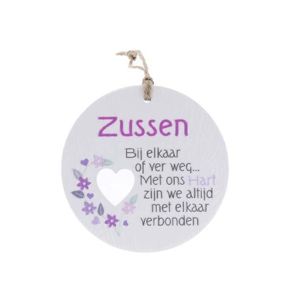 Piece of My Heart - PH13 - Keramieke hanger - Zussen