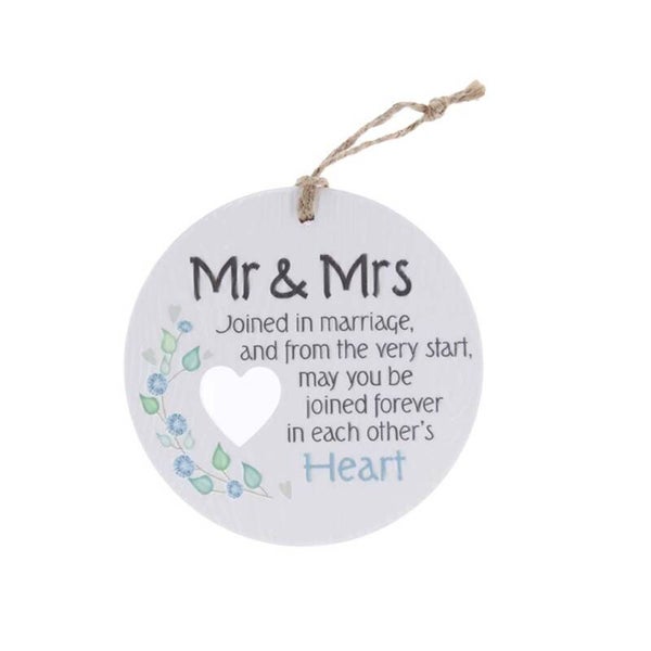 Piece of My Heart - PH20 - Keramieke hanger - Mr & Mrs