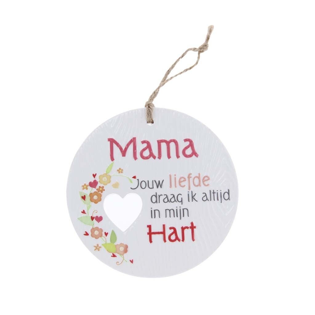 Piece of My Heart - PH23 - Keramieke hanger - Mama,… jouw liefde