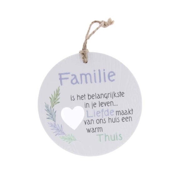 Piece of My Heart - PH28 - Keramieke hanger - Familie