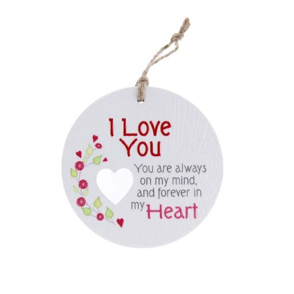 Piece of My Heart - PH32 - Keramieke hanger - I love you