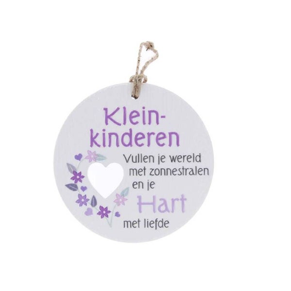 Piece of My Heart - PH39 - Keramieke hanger - Kleinkinderen
