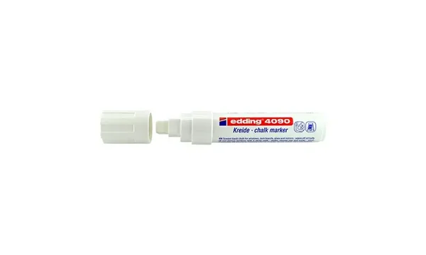 Edding 4090 krijtmarker 4-15mm wit
