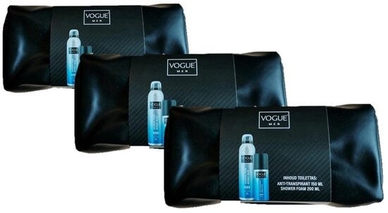 Vogue Geschenkset Nordic Blue in Toilettas