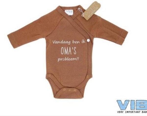 VIB-Romper Vandaag ben ik OMA's probleem!! Chocolate